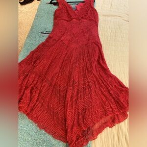 rabbit rabbit rabbit Designs Coral V-neck k Dress